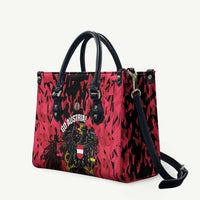 Austria Football Leather Bag 2026 Das Team Black Eagle - Wonder Print Shop