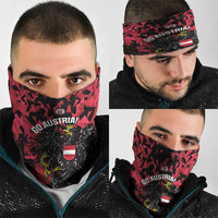 Austria Football Neck Gaiter 2026 Das Team Black Eagle - Wonder Print Shop