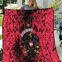 Austria Football Quilt 2026 Das Team Black Eagle - Wonder Print Shop