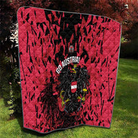 Austria Football Quilt 2026 Das Team Black Eagle - Wonder Print Shop
