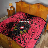 Austria Football Quilt 2026 Das Team Black Eagle - Wonder Print Shop