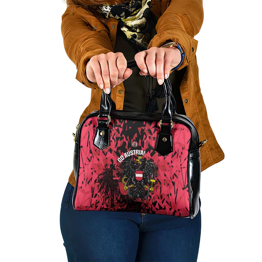 Austria Football Shoulder Handbag 2026 Das Team Black Eagle - Wonder Print Shop