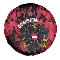 Austria Football Spare Tire Cover 2026 Das Team Black Eagle - Wonder Print Shop