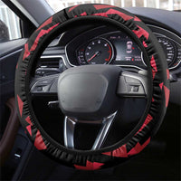 Austria Football Steering Wheel Cover 2026 Das Team Black Eagle - Wonder Print Shop