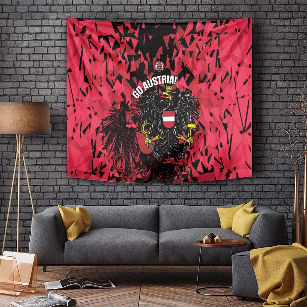 Austria Football Tapestry 2026 Das Team Black Eagle - Wonder Print Shop