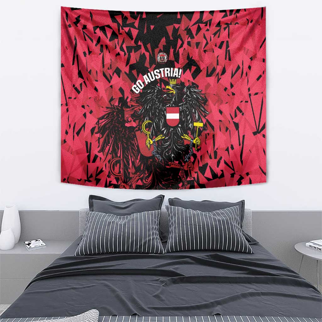 Austria Football Tapestry 2026 Das Team Black Eagle - Wonder Print Shop