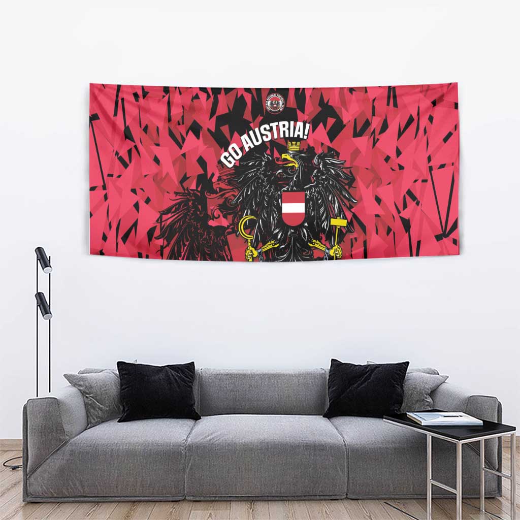 Austria Football Tapestry 2026 Das Team Black Eagle - Wonder Print Shop