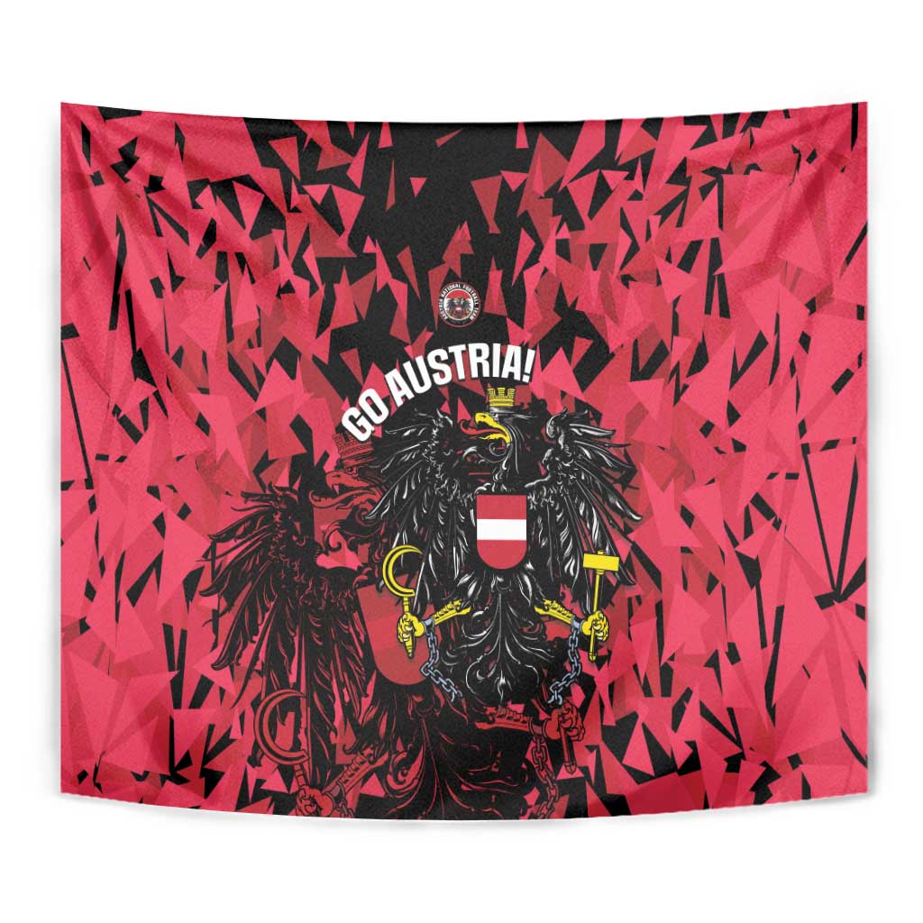 Austria Football Tapestry 2026 Das Team Black Eagle - Wonder Print Shop