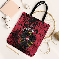 Austria Football Tote Bag 2026 Das Team Black Eagle - Wonder Print Shop