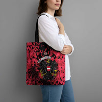 Austria Football Tote Bag 2026 Das Team Black Eagle - Wonder Print Shop
