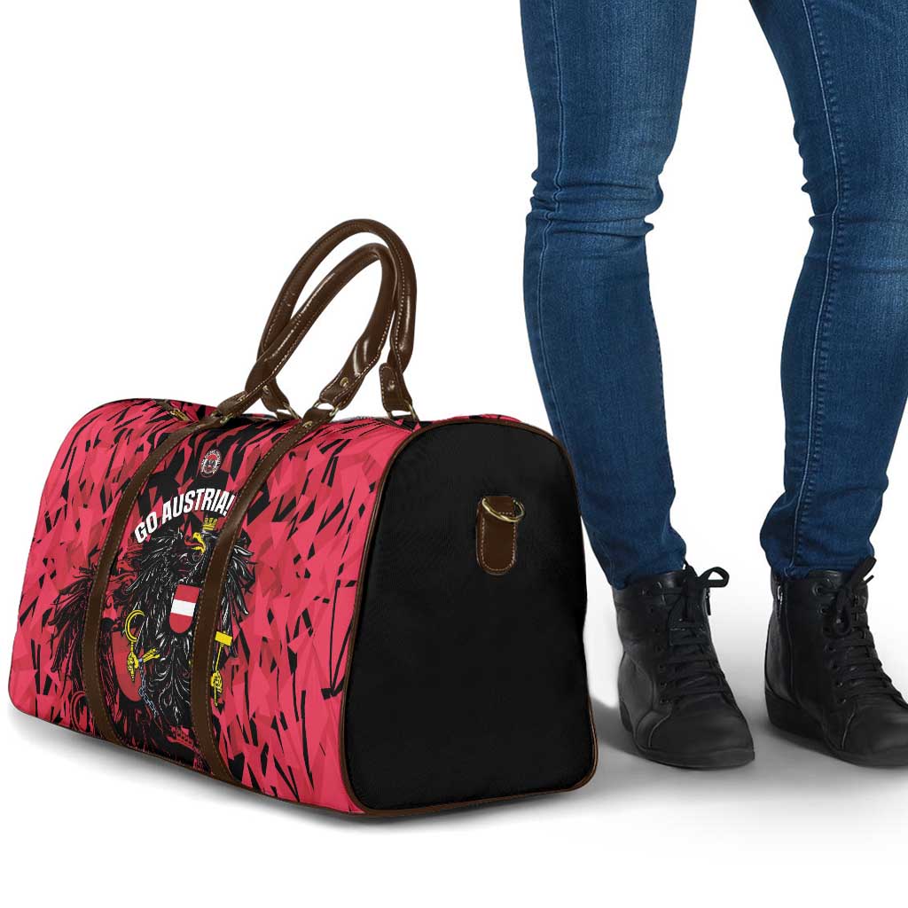 Austria Football Travel Bag 2026 Das Team Black Eagle - Wonder Print Shop