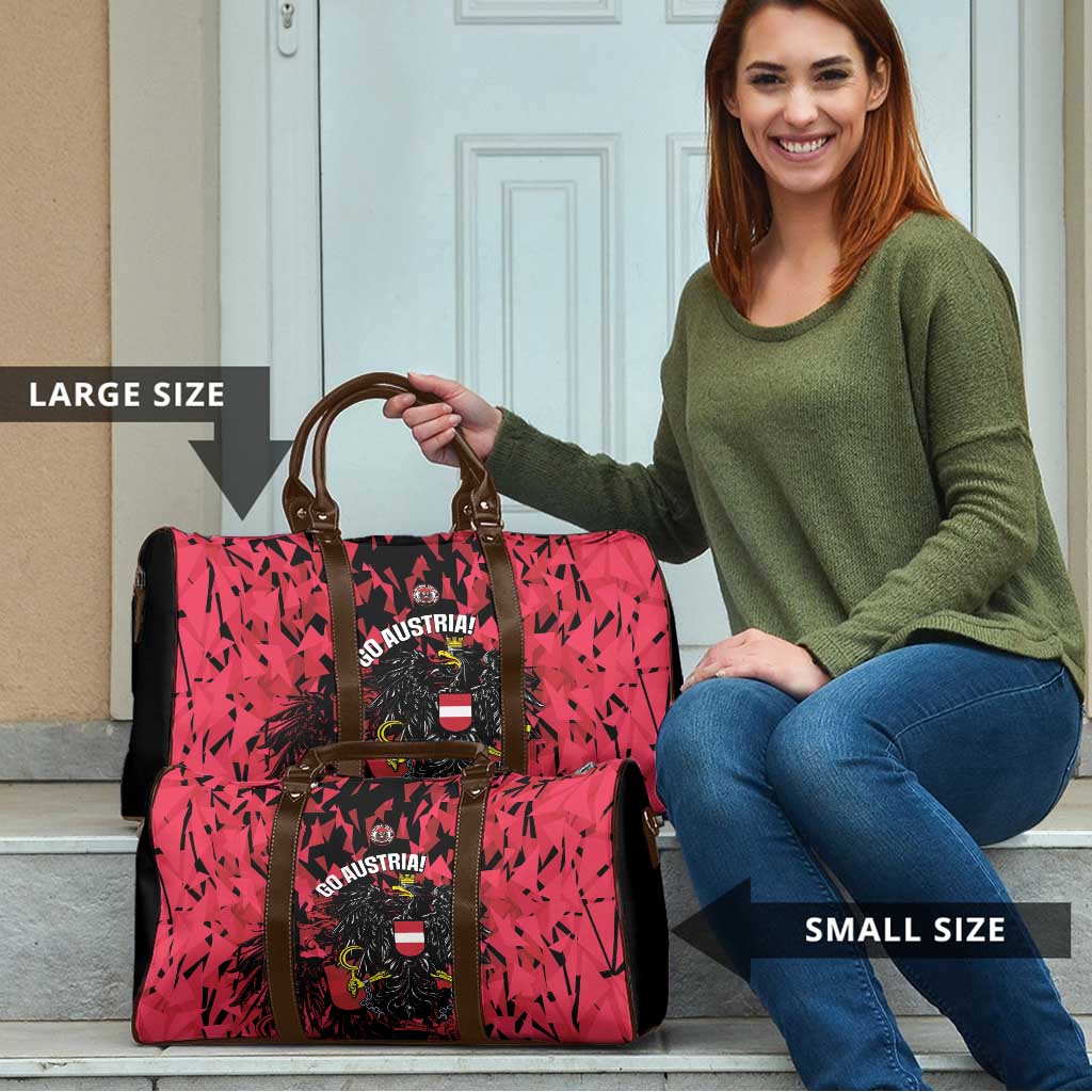 Austria Football Travel Bag 2026 Das Team Black Eagle - Wonder Print Shop
