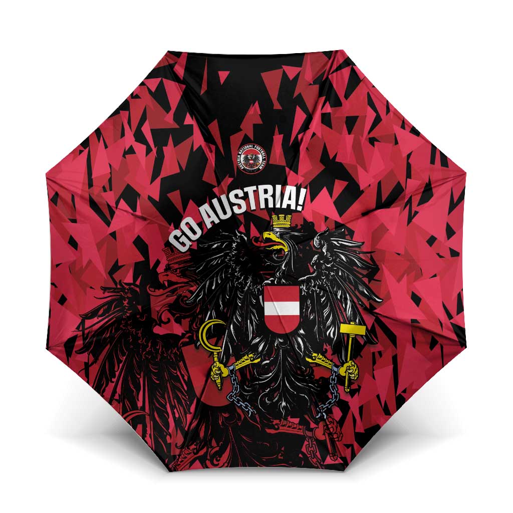 Austria Football Umbrella 2026 Das Team Black Eagle - Wonder Print Shop