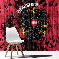 Austria Football Window Curtain 2026 Das Team Black Eagle - Wonder Print Shop