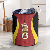 Belgium Football Laundry Basket 2026 Go De Rode Duivels - Wonder Print Shop
