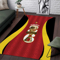 Belgium Football Area Rug 2026 Go De Rode Duivels - Wonder Print Shop