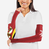 Custom Belgium Football Arm Sleeves 2026 Go De Rode Duivels - Wonder Print Shop