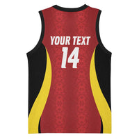 Custom Belgium Football Basketball Jersey 2026 Go De Rode Duivels - Wonder Print Shop