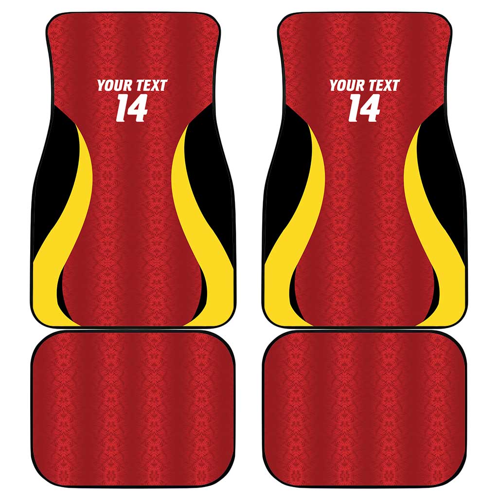 Custom Belgium Football Car Mats 2026 Go De Rode Duivels - Wonder Print Shop
