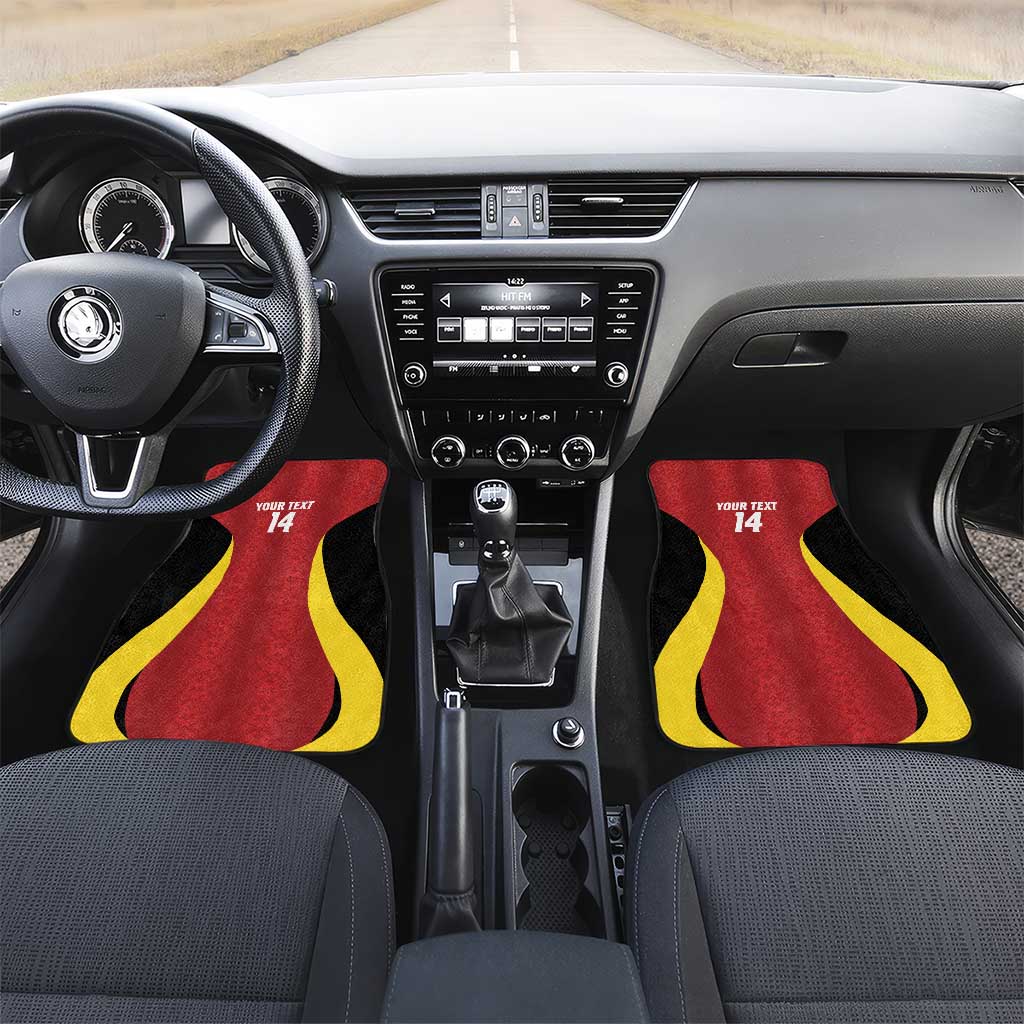 Custom Belgium Football Car Mats 2026 Go De Rode Duivels - Wonder Print Shop