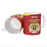 Custom Belgium Football Ceramic Mug 2026 Go De Rode Duivels - Wonder Print Shop