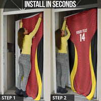 Custom Belgium Football Door Cover 2026 Go De Rode Duivels - Wonder Print Shop