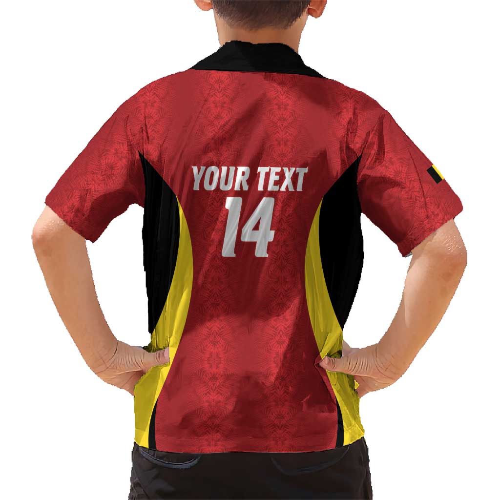 Custom Belgium Football Family Matching Mermaid Dress and Hawaiian Shirt 2026 Go De Rode Duivels - Wonder Print Shop