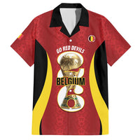 Custom Belgium Football Hawaiian Shirt 2026 Go De Rode Duivels - Wonder Print Shop