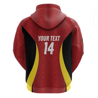 Custom Belgium Football Hoodie 2026 Go De Rode Duivels - Wonder Print Shop