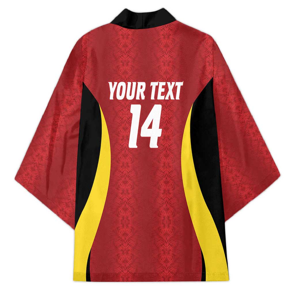 Custom Belgium Football Kimono 2026 Go De Rode Duivels - Wonder Print Shop