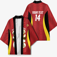 Custom Belgium Football Kimono 2026 Go De Rode Duivels - Wonder Print Shop