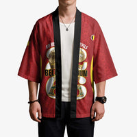 Custom Belgium Football Kimono 2026 Go De Rode Duivels - Wonder Print Shop