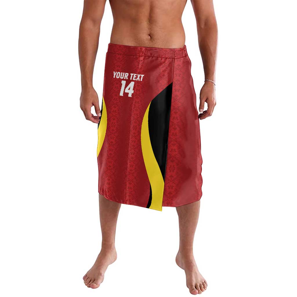 Custom Belgium Football Lavalava 2026 Go De Rode Duivels - Wonder Print Shop