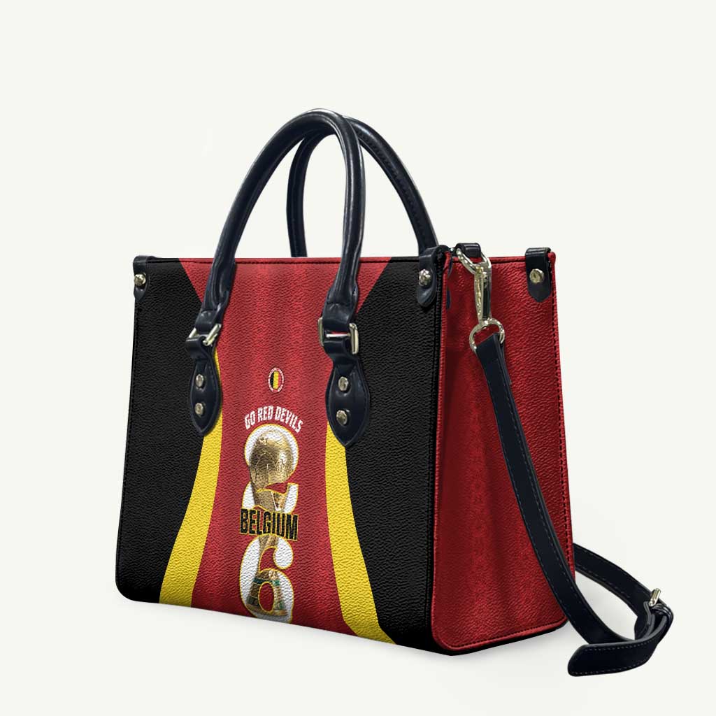 Belgium Football Leather Bag 2026 Go De Rode Duivels - Wonder Print Shop