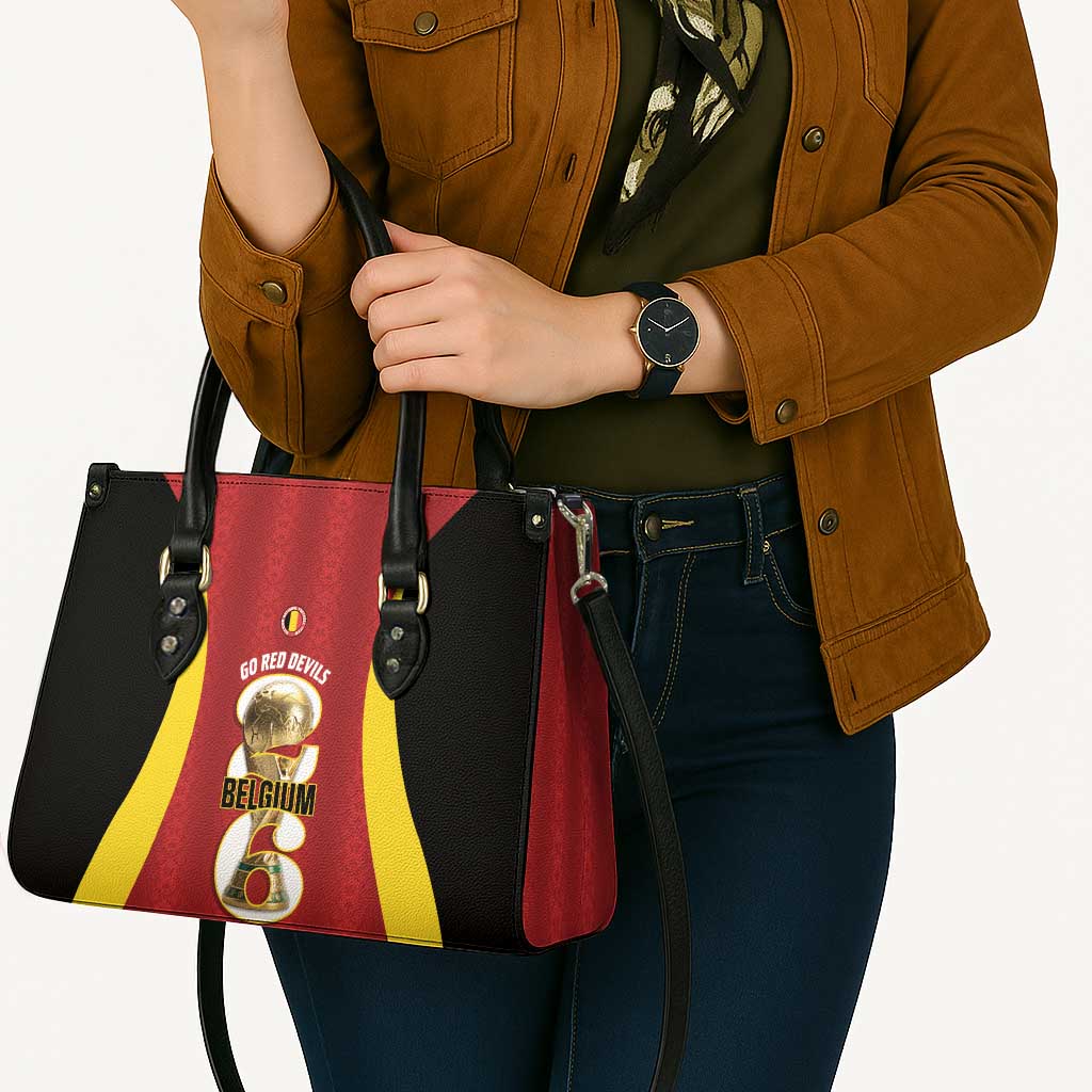 Belgium Football Leather Bag 2026 Go De Rode Duivels - Wonder Print Shop