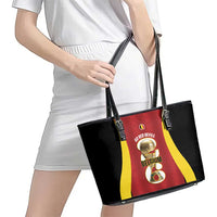 Belgium Football Leather Tote Bag 2026 Go De Rode Duivels - Wonder Print Shop