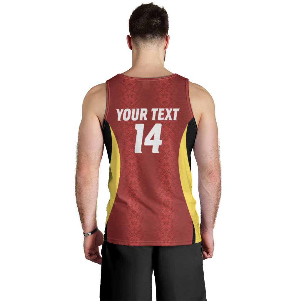 Custom Belgium Football Men Tank Top 2026 Go De Rode Duivels - Wonder Print Shop