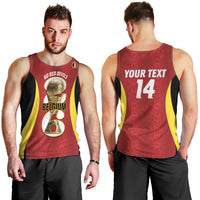 Custom Belgium Football Men Tank Top 2026 Go De Rode Duivels - Wonder Print Shop