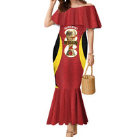 Custom Belgium Football Mermaid Dress 2026 Go De Rode Duivels - Wonder Print Shop