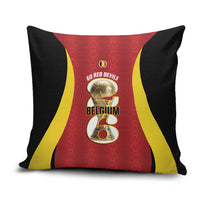 Belgium Football Pillow Cover 2026 Go De Rode Duivels - Wonder Print Shop