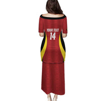 Custom Belgium Football Puletasi 2026 Go De Rode Duivels - Wonder Print Shop