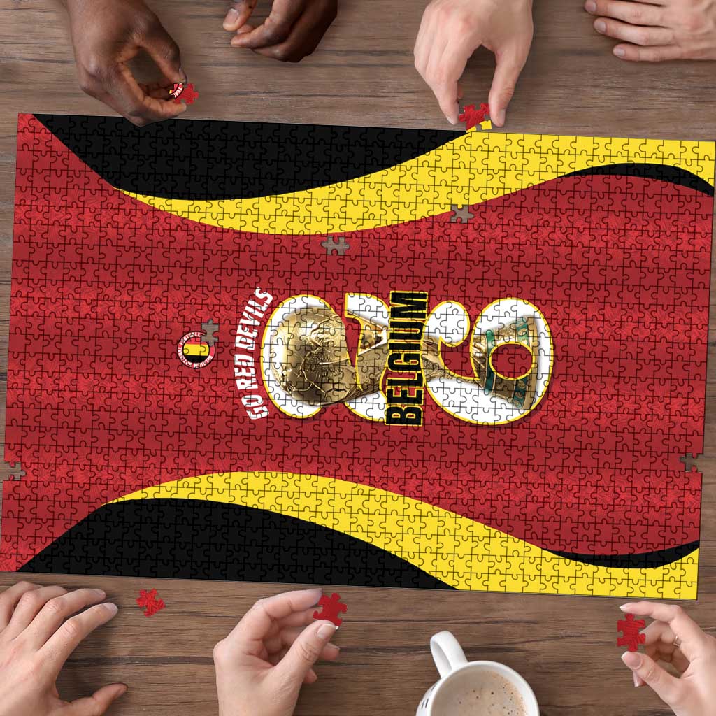Belgium Football Puzzle 2026 Go De Rode Duivels - Wonder Print Shop