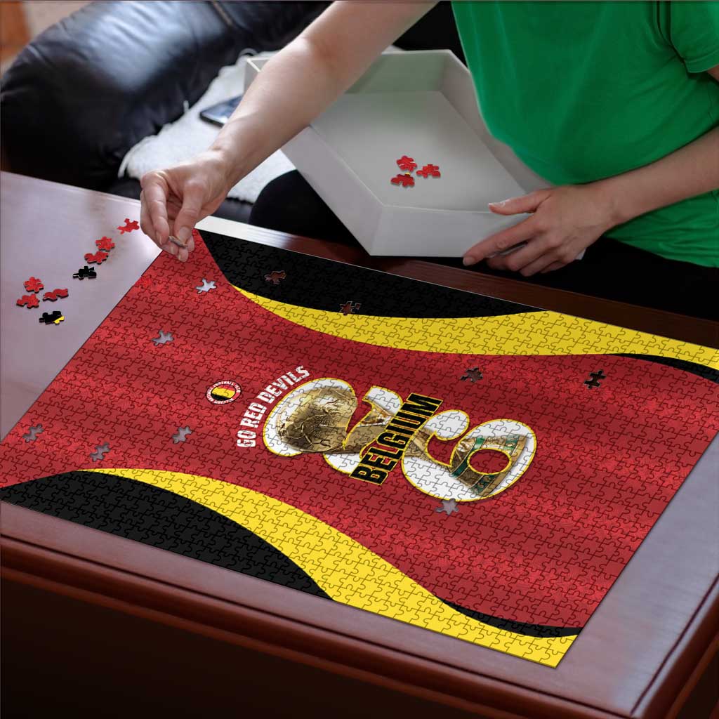 Belgium Football Puzzle 2026 Go De Rode Duivels - Wonder Print Shop