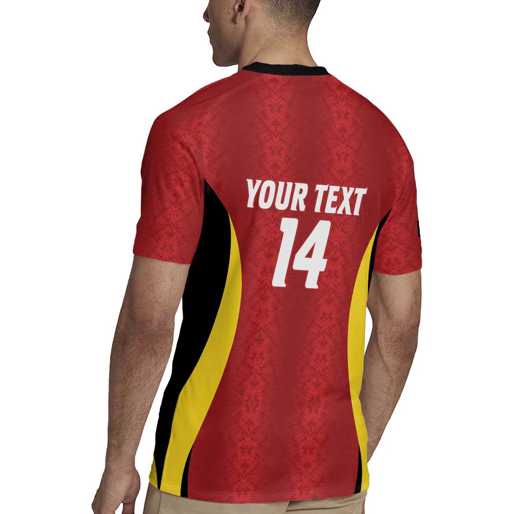 Custom Belgium Football Rugby Jersey 2026 Go De Rode Duivels - Wonder Print Shop