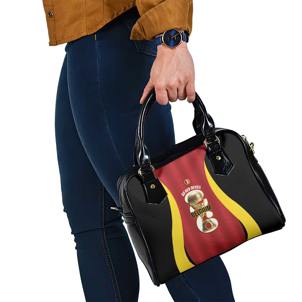 Belgium Football Shoulder Handbag 2026 Go De Rode Duivels - Wonder Print Shop