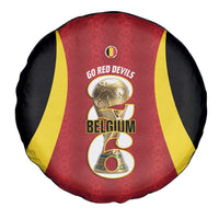 Belgium Football Spare Tire Cover 2026 Go De Rode Duivels - Wonder Print Shop