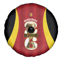 Belgium Football Spare Tire Cover 2026 Go De Rode Duivels - Wonder Print Shop