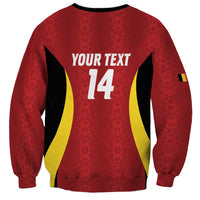 Custom Belgium Football Sweatshirt 2026 Go De Rode Duivels - Wonder Print Shop