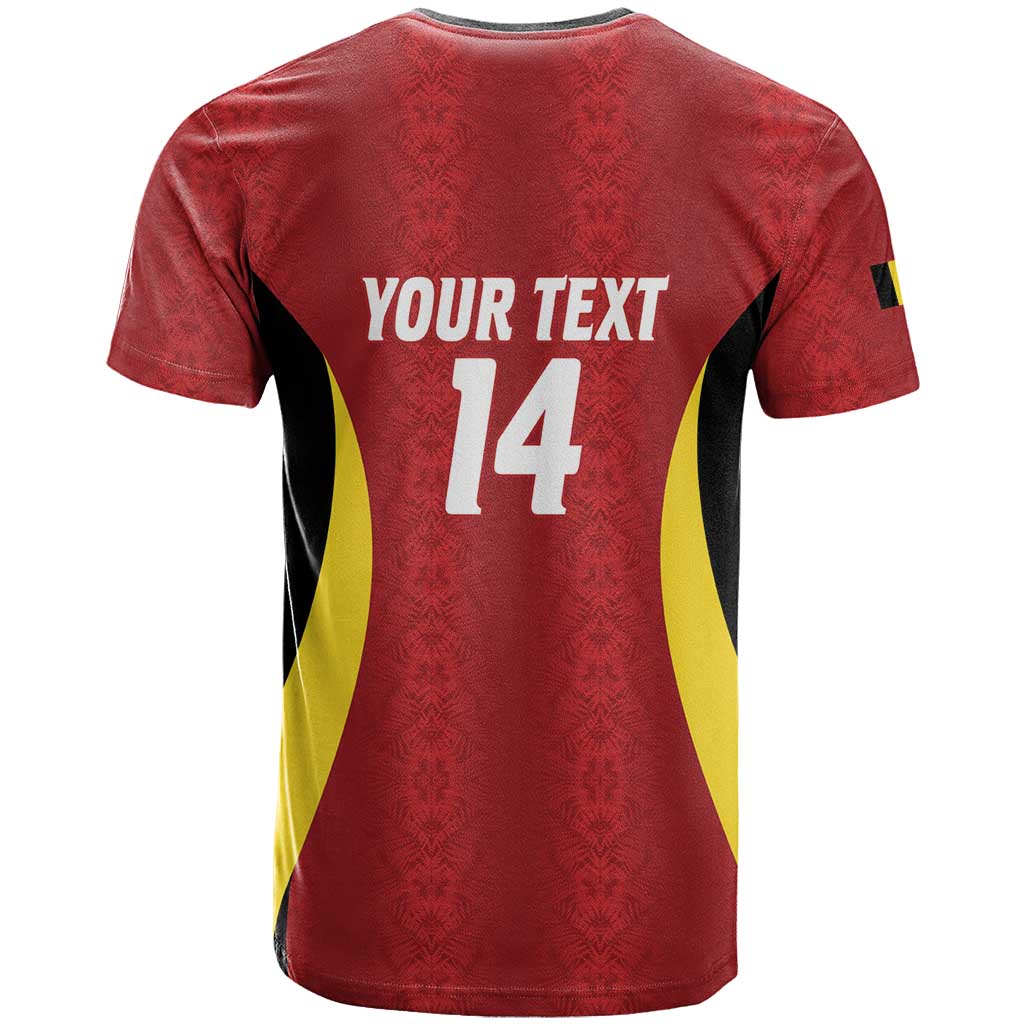 Custom Belgium Football T Shirt 2026 Go De Rode Duivels - Wonder Print Shop