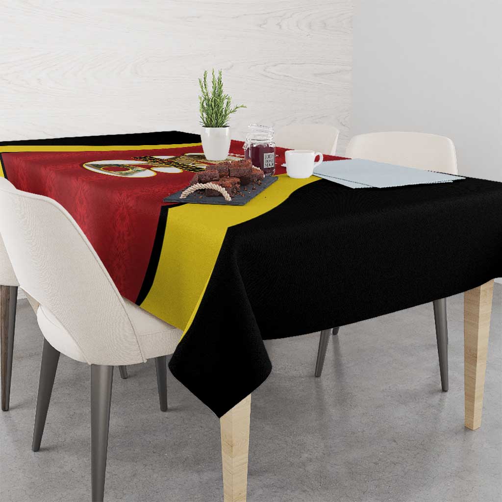 Belgium Football Tablecloth 2026 Go De Rode Duivels - Wonder Print Shop
